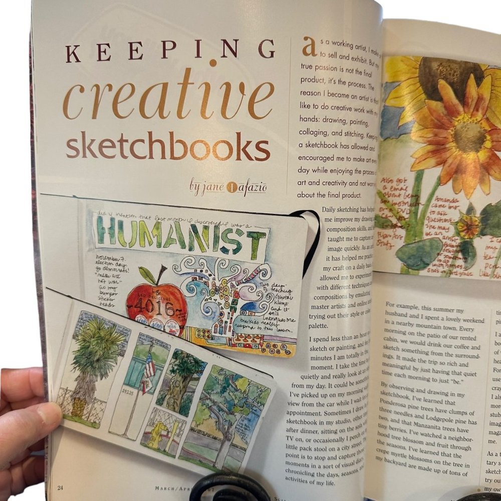 Cloth Paper Scissor Collage Mixed Media Artistic Discovery 3 Magazine Set Craft - Picture 10 of 16